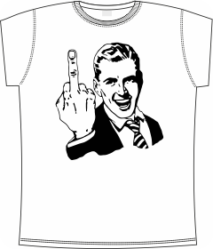 Прикольные футболки: fuck trololo white 